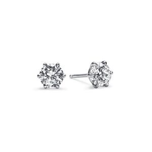 NEW Diamonique 1ct Diamond Stud Earrings
